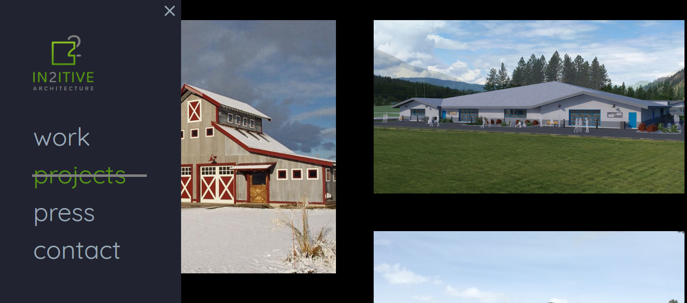 Web Design by Pammi Sarty for In2itive Architecture | Design #19216660