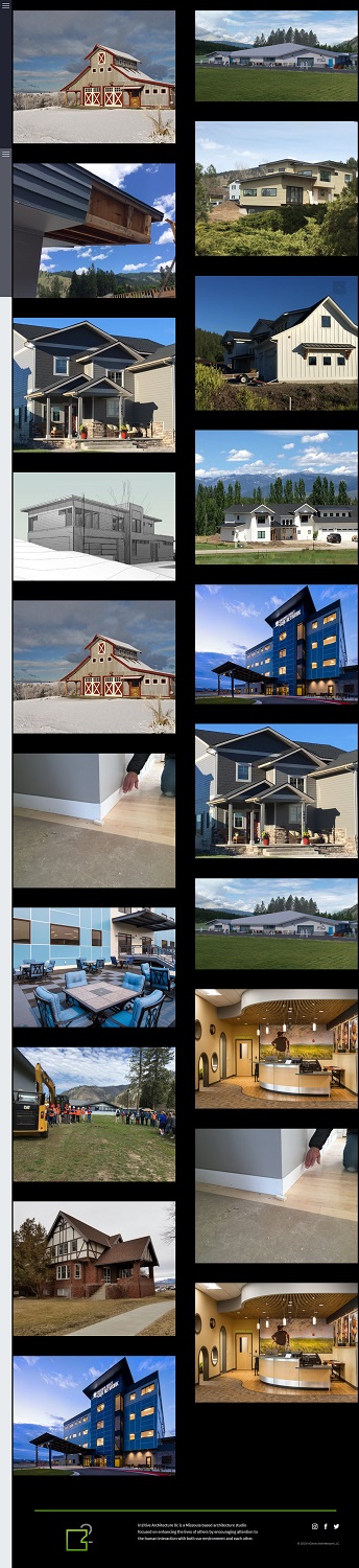 Web Design by Pammi Sarty for In2itive Architecture | Design #19216661