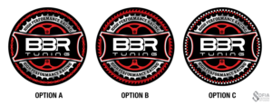 BBR Tuning Engine Sticker Design | Sticker Design by SofiaDesignStudio