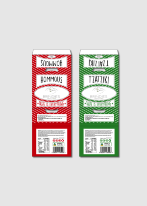 Packaging for new retail dips 