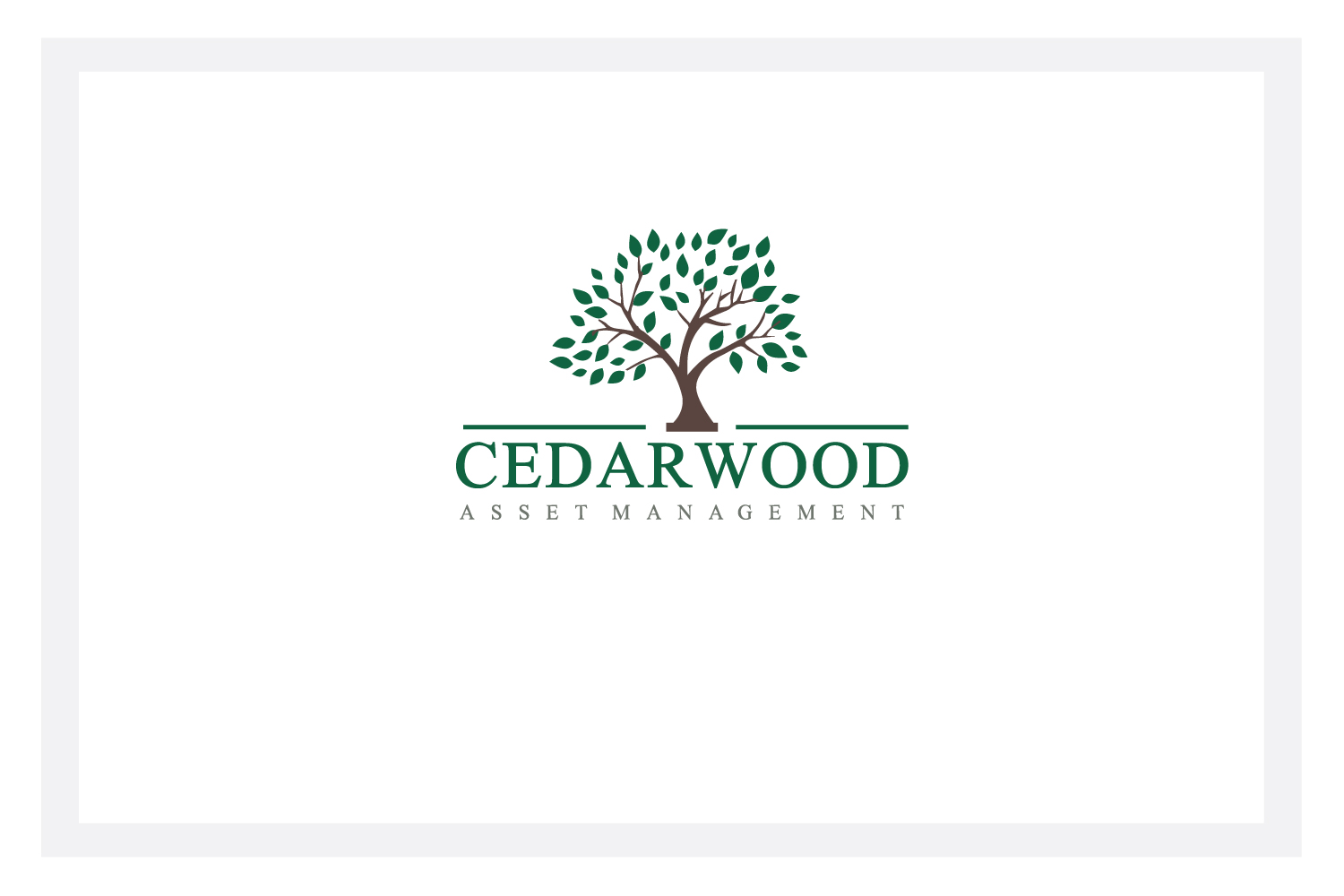 Logo Design by solidinto for Cedarwood asset management | Design #16343530