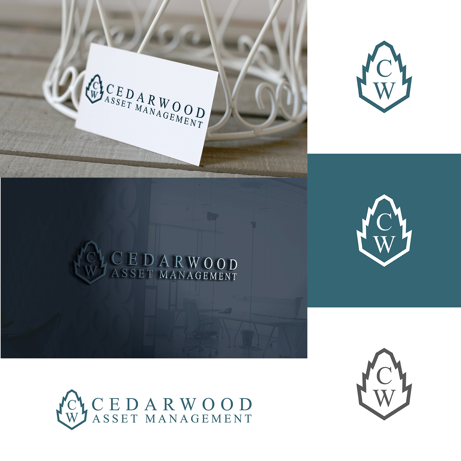Logo Design by Costea Dan for Cedarwood asset management | Design #16426850