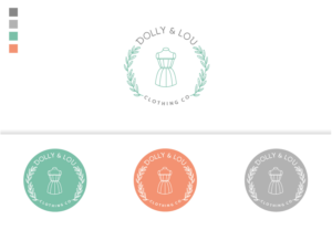 Dolly & Lou Clothing Co. | Logo Design by Birdcage