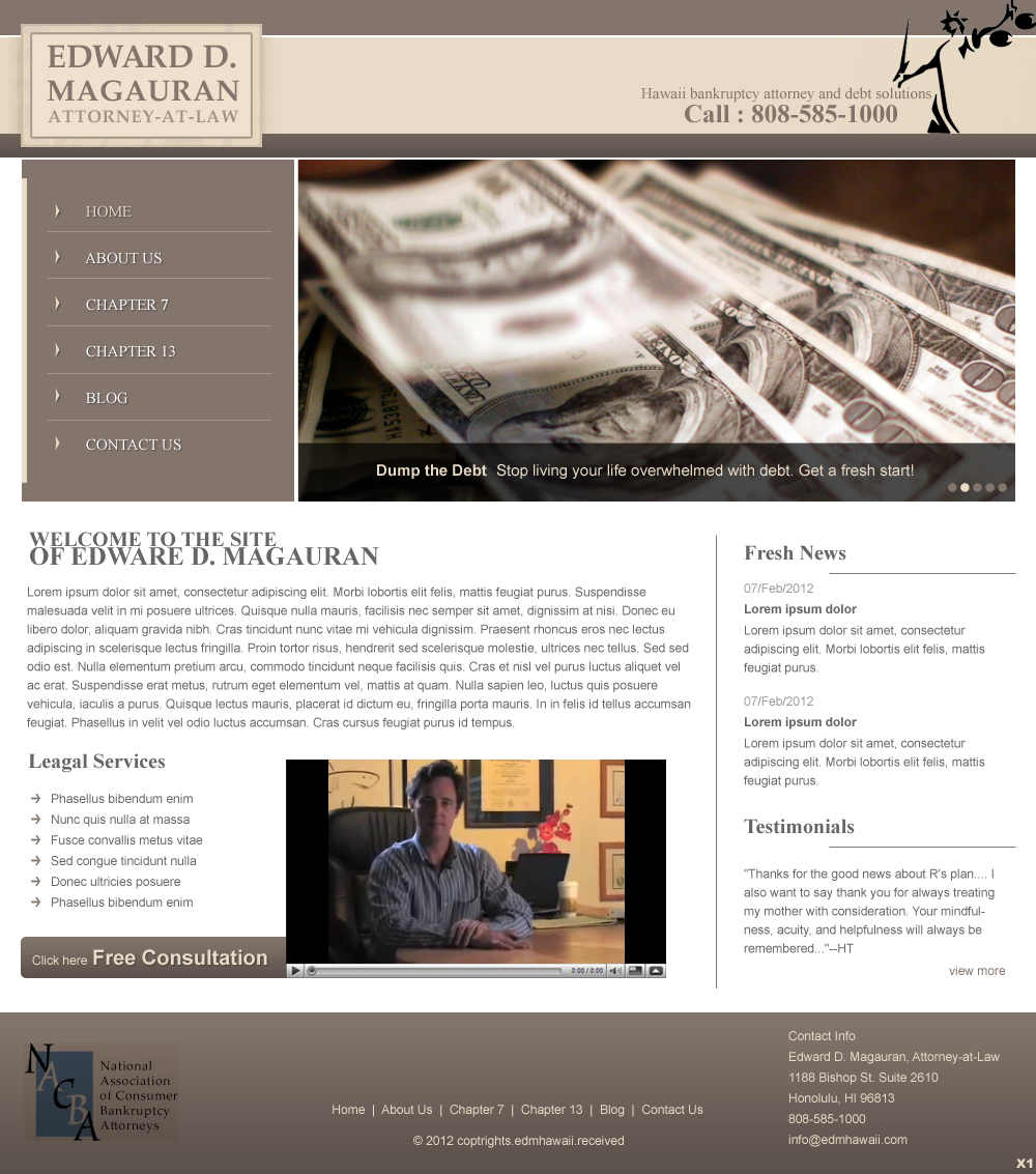 Web Design by pb for this project | Design #606755