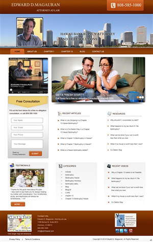 Web Design by pb for this project | Design: #607395