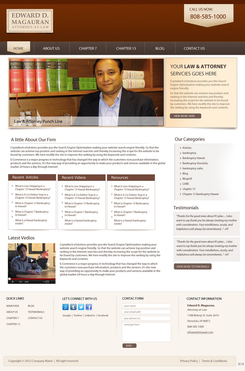 Web Design by pb for this project | Design #613676