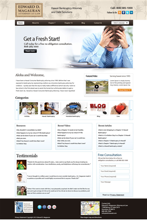 Web Design par OM pour ce projet | Design : #660167