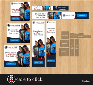 Banner Ad Design by Nelsur for Care to Click, LLC | Design: #2649166