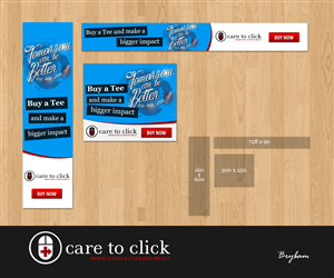 Banner Ad Design by Nelsur for Care to Click, LLC | Design: #2651088