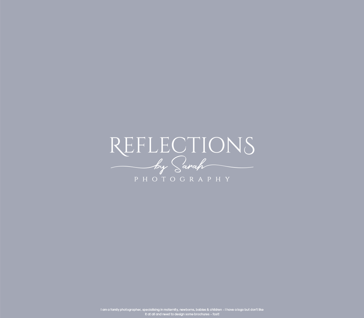 Logo Design by GBDESIGN for Reflections by Sarah Pty Ltd | Design #16333885