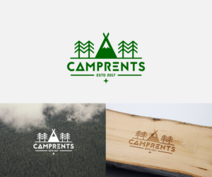 CampRents | Diseño de Logo por StalkerV
