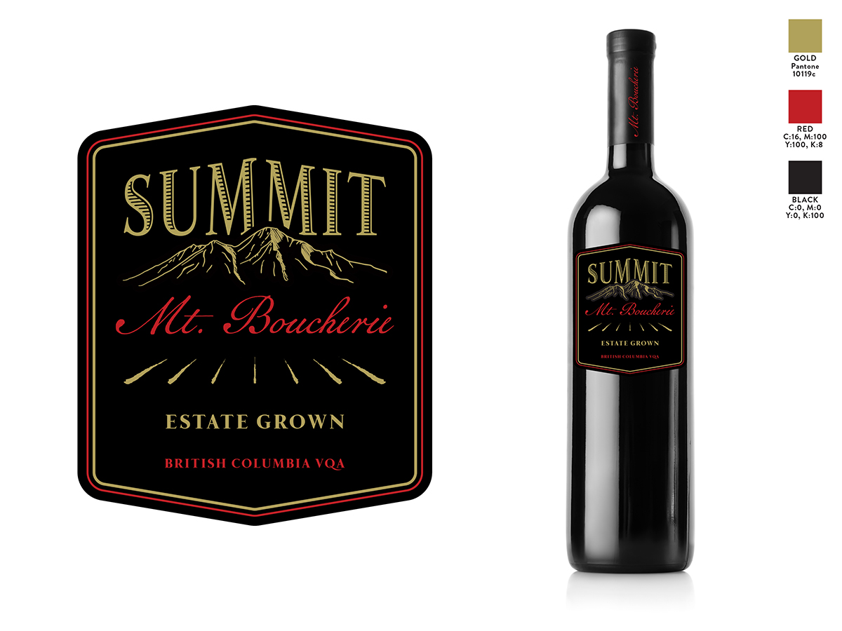 Diseño de Empaque por brianritterdesign para Mt. Boucherie | Diseño #16473905