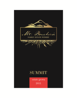 Packaging Design by llillamys for Mt. Boucherie | Design: #16435561