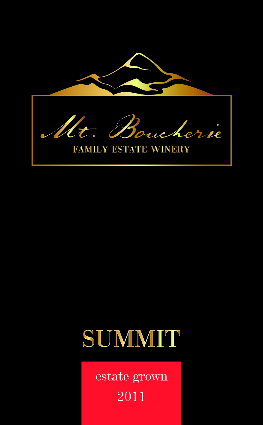 Packaging Design by llillamys for Mt. Boucherie | Design #16466571