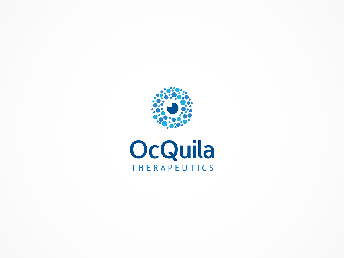 Logo Design by VerticalHorizon for OcQuila Therapeutics | Design #16378094
