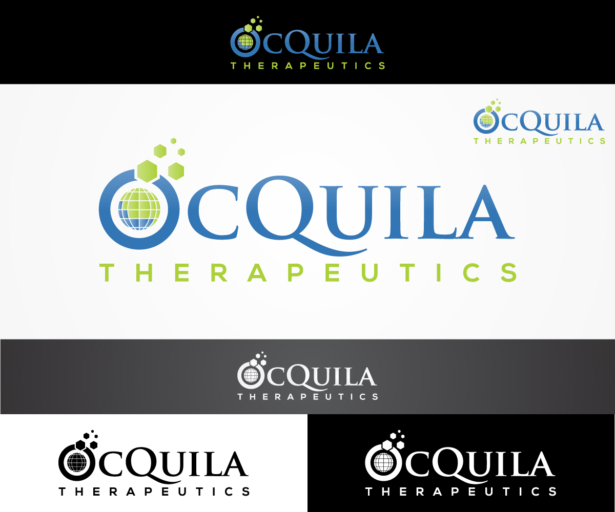 Logo Design by sangeloenriquez for OcQuila Therapeutics | Design #16371929