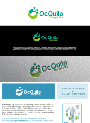 OcQuila Therapeutics  | Logo-Design von pixelgrapix