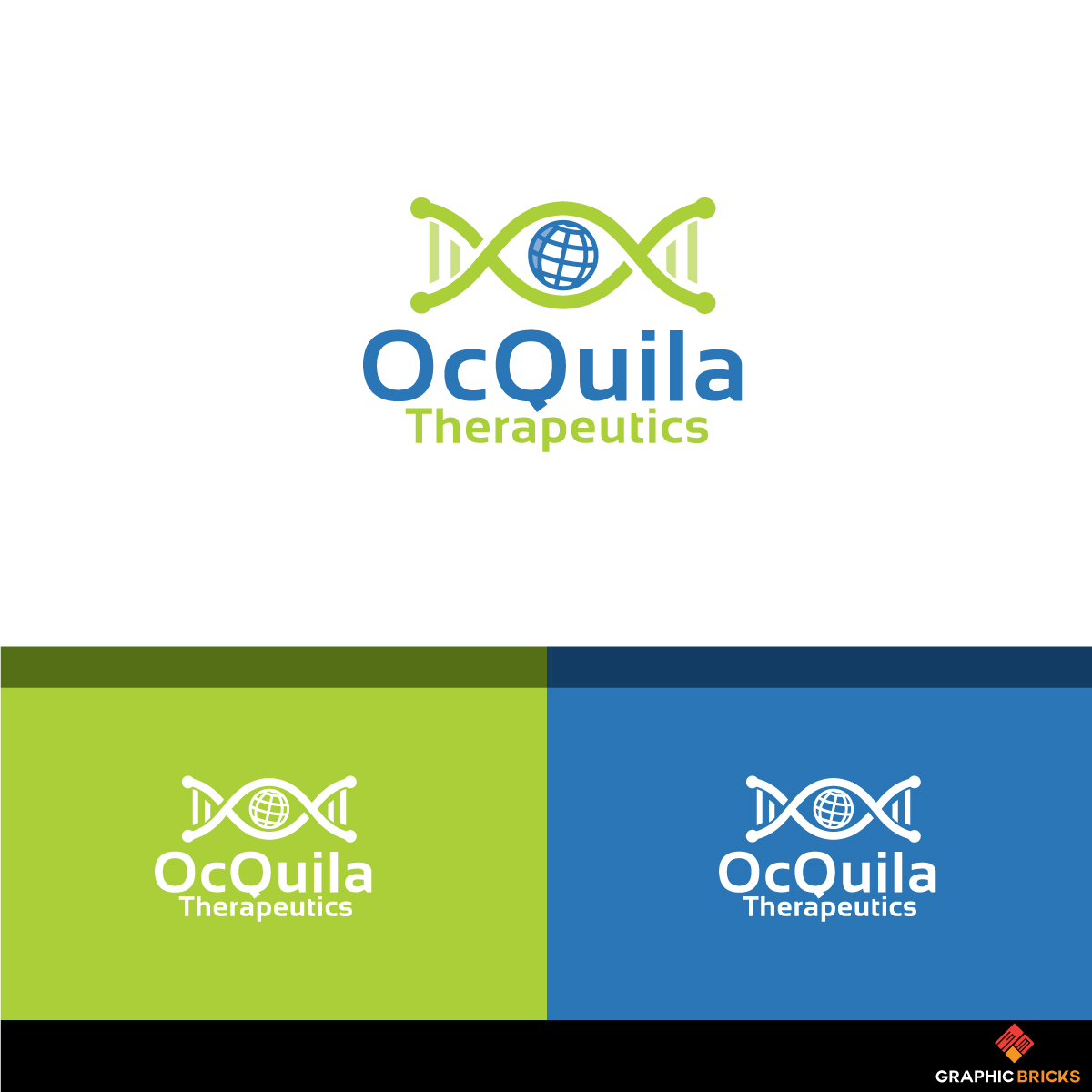 Logo Design by Graphic Bricks for OcQuila Therapeutics | Design #16374862