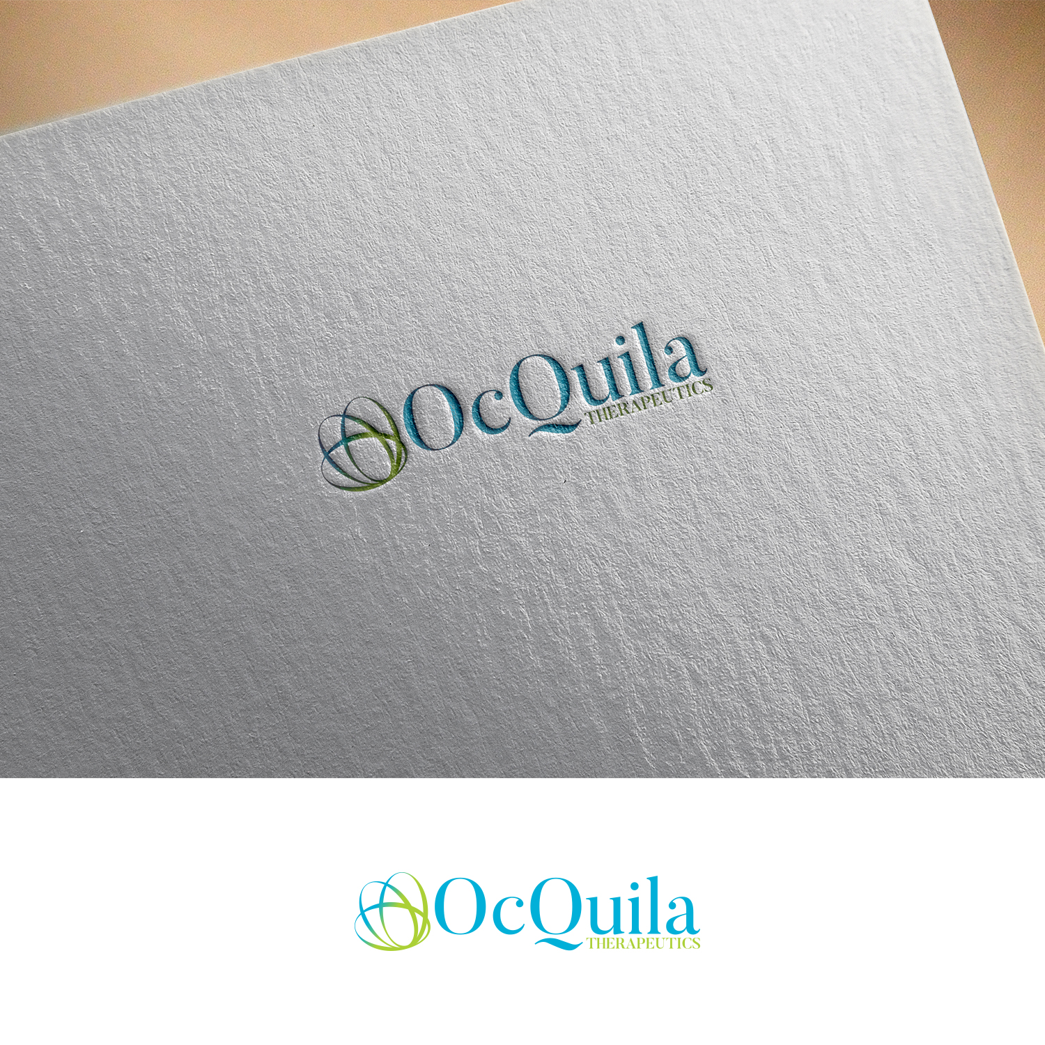 Logo Design by DesignDUO for OcQuila Therapeutics | Design #16390331
