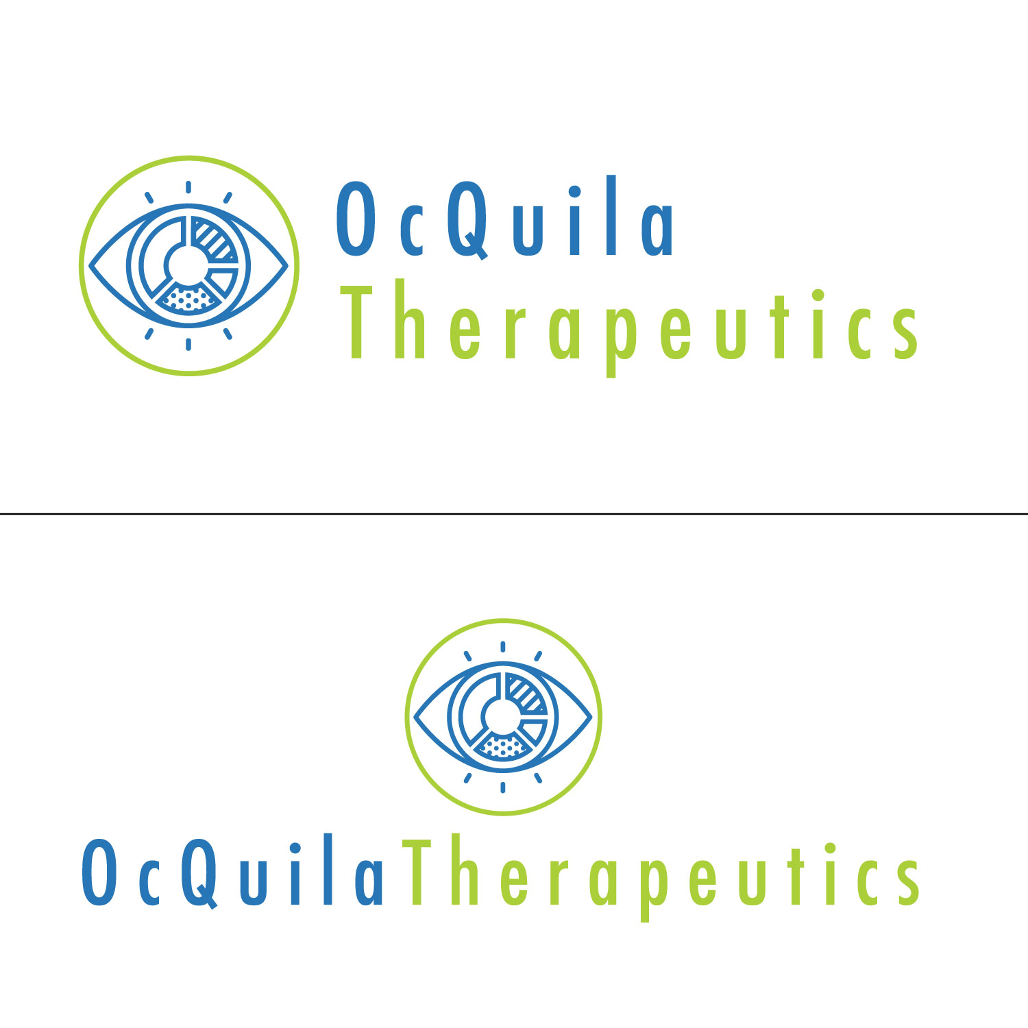Logo Design by M.A.D. Co for OcQuila Therapeutics | Design #16416408