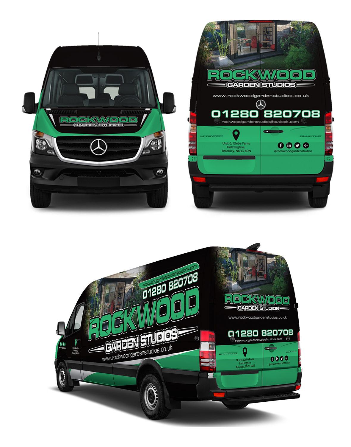 Signage Design by Priyo Subarkah for Rockwood Garden Studios | Design #16395864