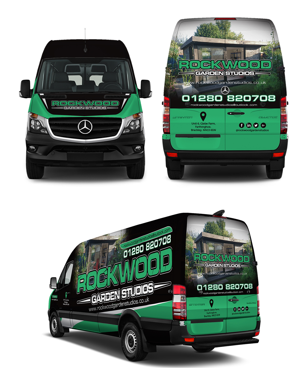 Signage Design by Priyo Subarkah for Rockwood Garden Studios | Design #16463438