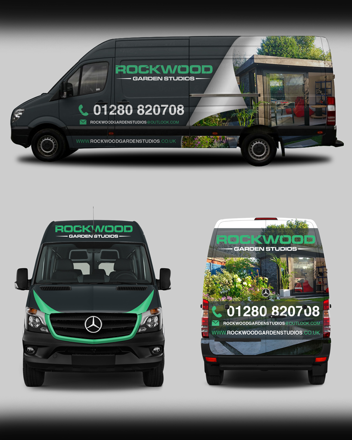 Signage Design by RubelRir for Rockwood Garden Studios | Design #16392997