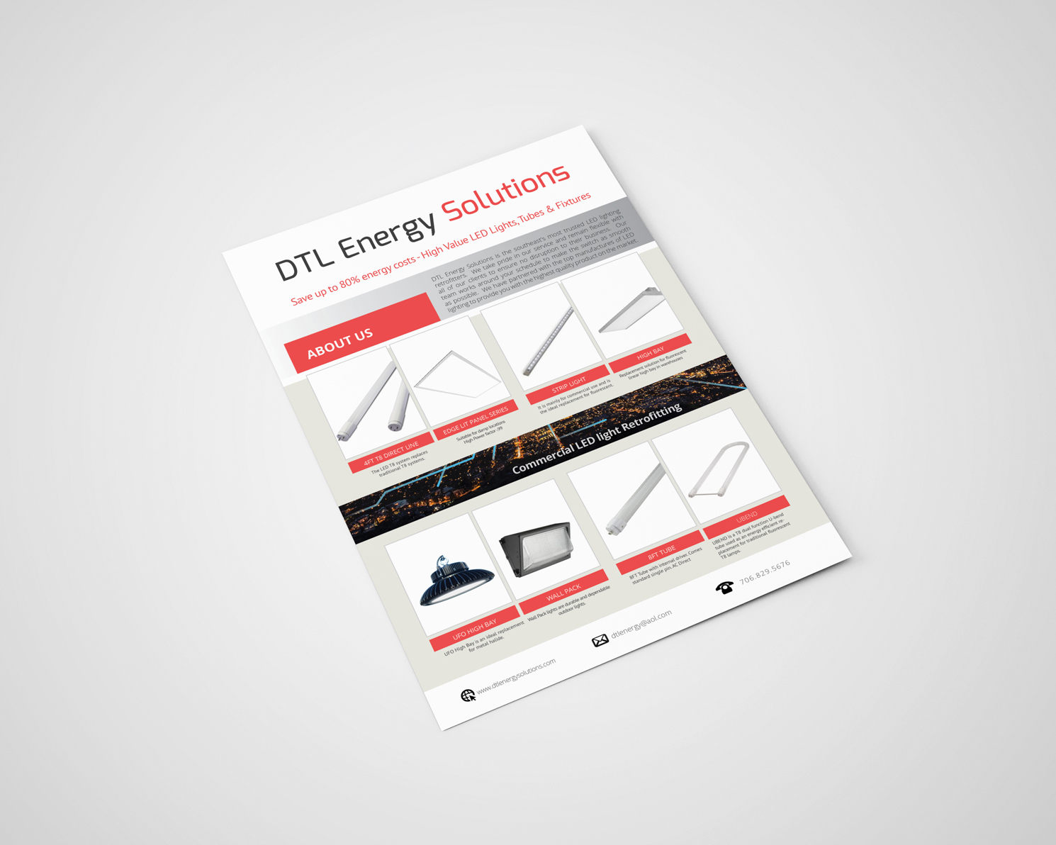 Flyer Design by iTech Graphics for DTL Energy Solutions Inc. | Design #16385763