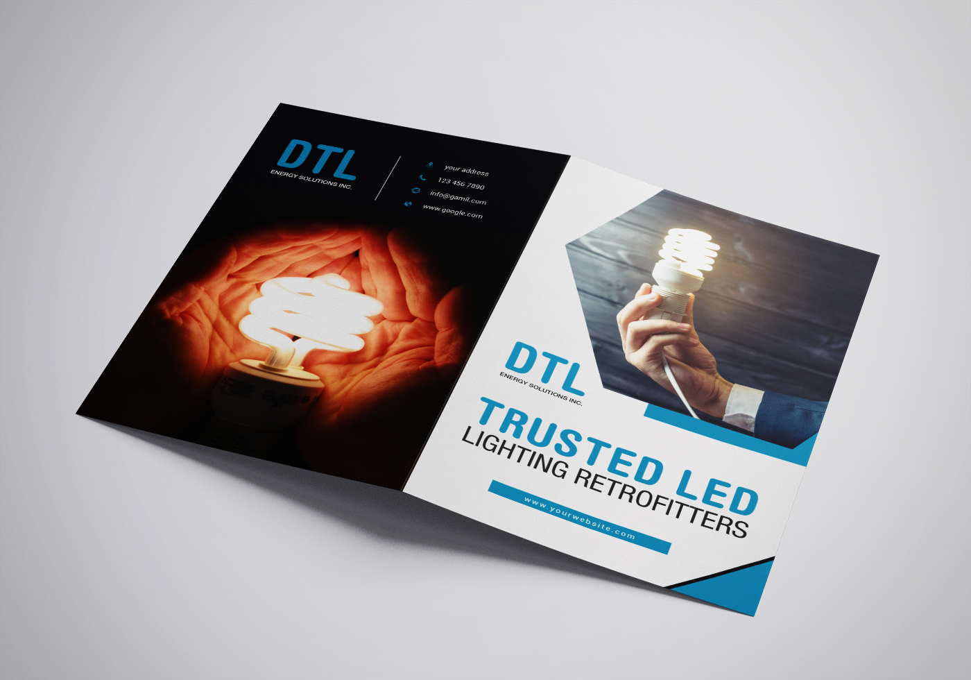 Flyer Design by creative.bugs for DTL Energy Solutions Inc. | Design #16362980