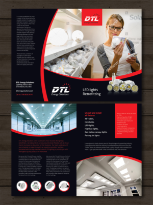 Diseño de Flyer por jeetu87 para DTL Energy Solutions Inc. | Diseño #16391788