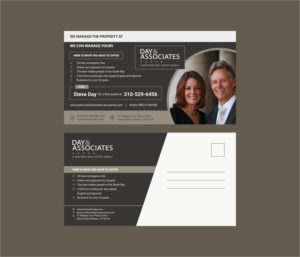 Design de Carte Postale par INDIAN_Ashok pour Day & Associates | Design : #16337166