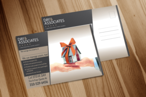 Design de Carte Postale par Deziners Zone pour Day & Associates | Design : #16337099