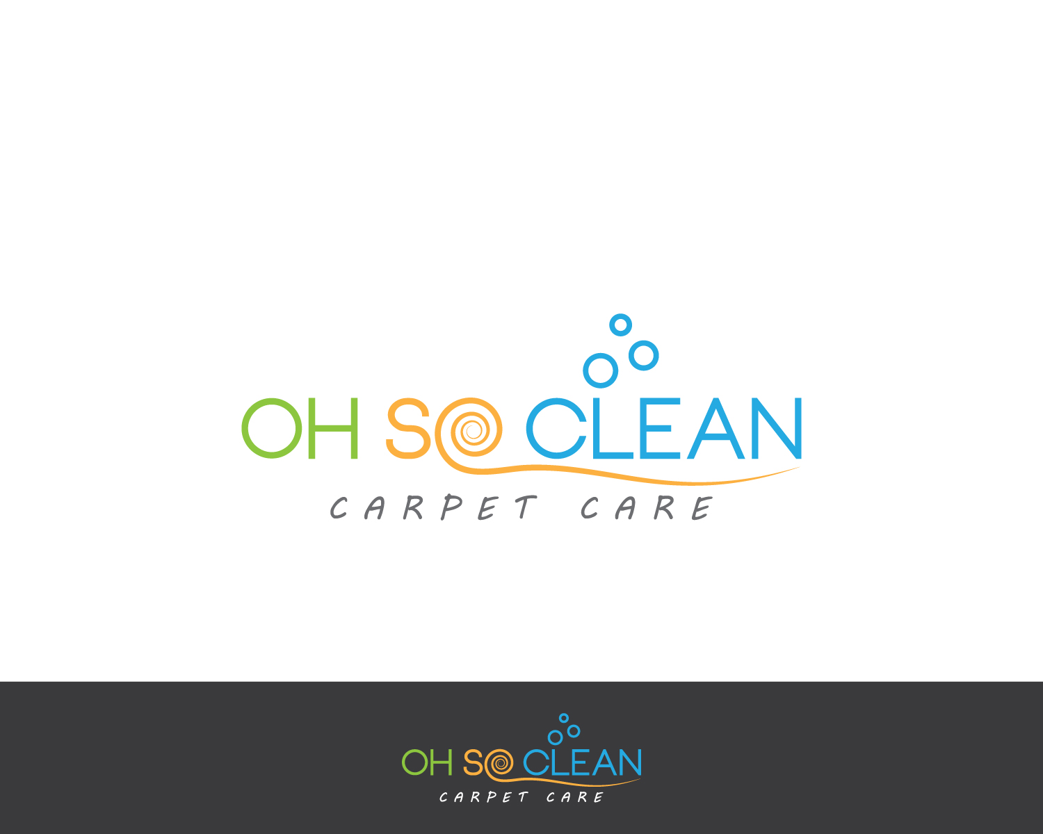 Logo Design by MAWBM for Oh So Clean | Design #16365089