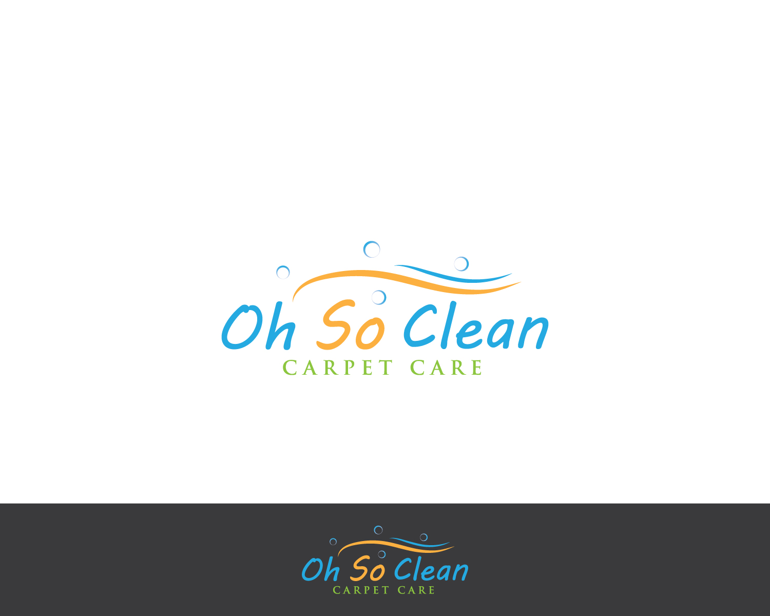 Logo Design by MAWBM for Oh So Clean | Design #16365518