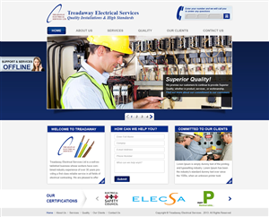 Premier Electrical Services Website