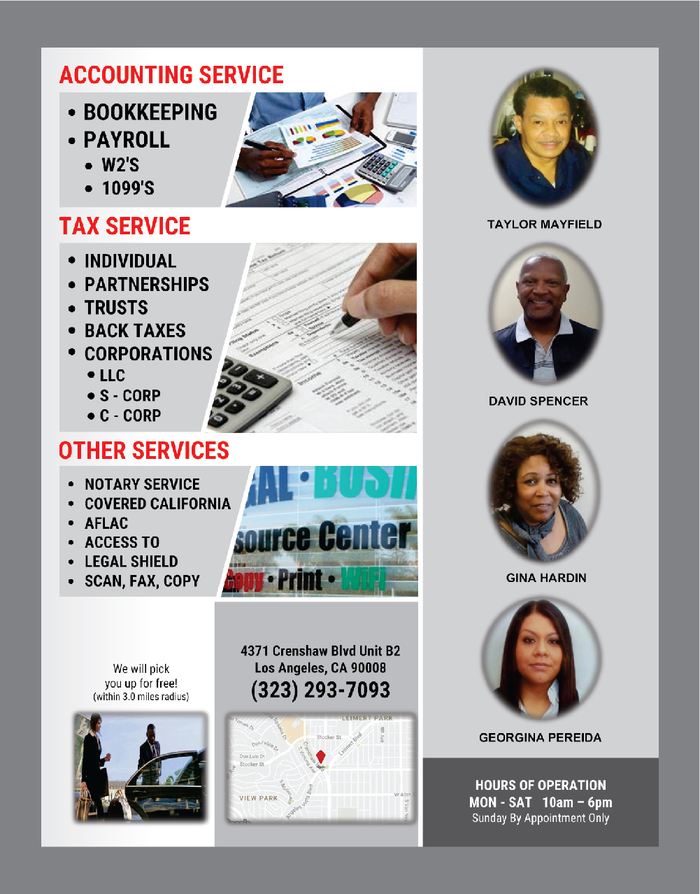 Design de Brochure par Deziners Zone pour Tax Ease Plus Accounting Services | Design #16340103