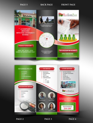 Brochure Design Project | Broschüren-Design von innovative earth