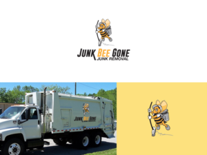 Junk Bee Gone Junk Removal | Diseño de Personaje por benito