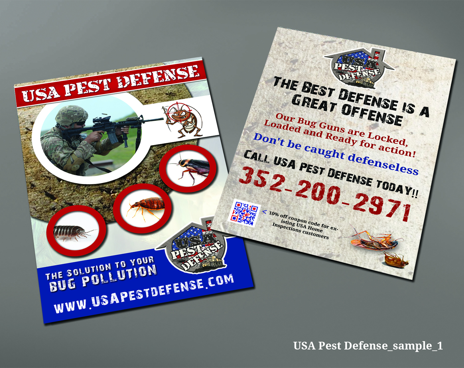 Design de Flyer par Sketchweb pour USA Home Inspections | Design #16402556