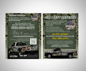 Diseño de Flyer por neboica para USA Home Inspections | Diseño: #16336279