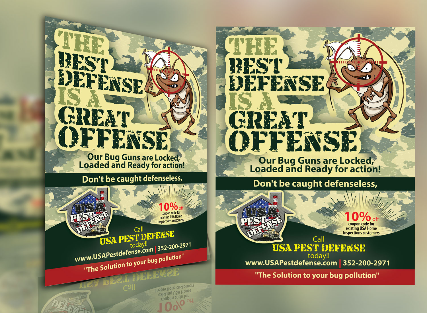 Design de Flyer par Impressive Sol pour USA Home Inspections | Design #16338210
