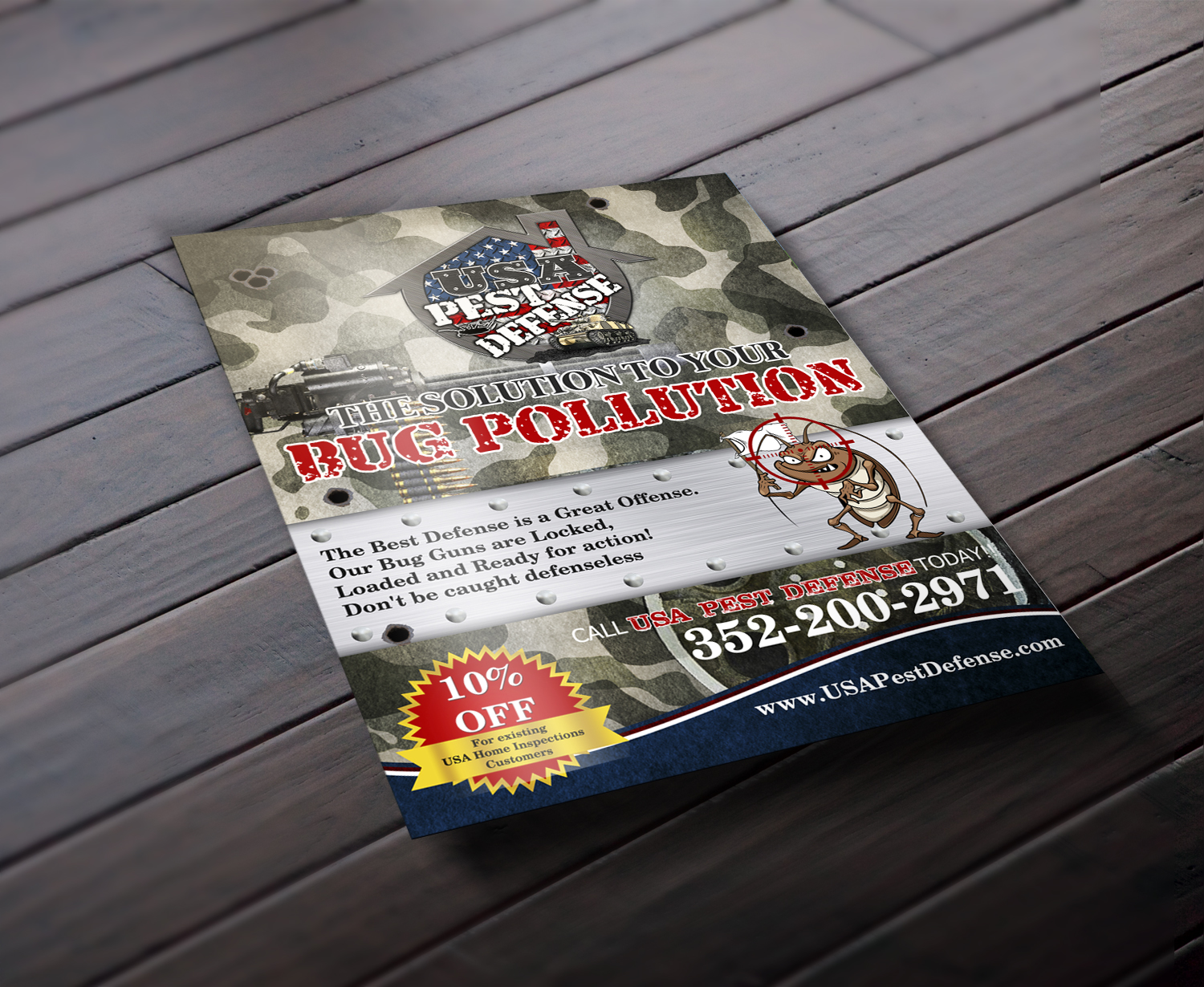 Flyer Design by debdesign for USA Home Inspections | Design #16420205