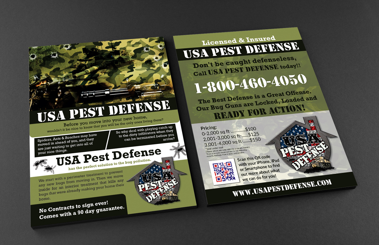 Flyer Design by Deziners Zone for USA Home Inspections | Design #16338022