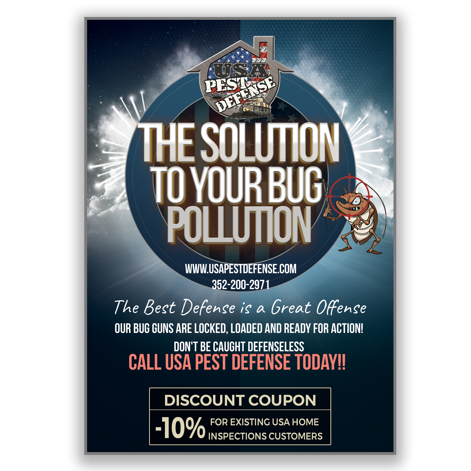 Flyer Design by Dana Noja for USA Home Inspections | Design #16451737