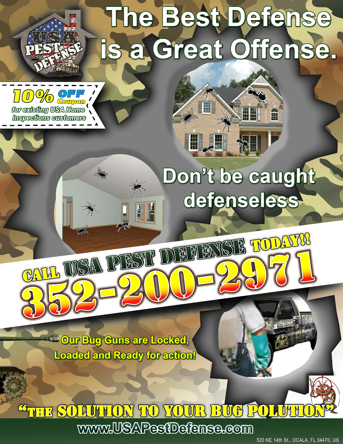 Design de Flyer par Jay pour USA Home Inspections | Design #16405227