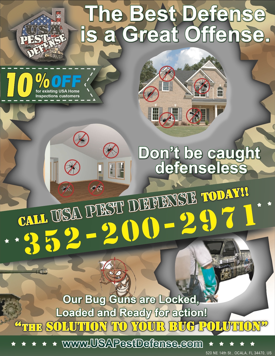 Flyer Design by Jay for USA Home Inspections | Design #16438430