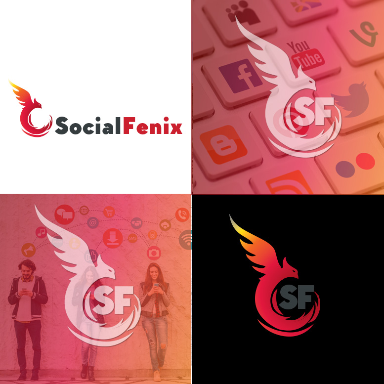 Logo Design by gooddesign for Social Fenix | Design #16350907