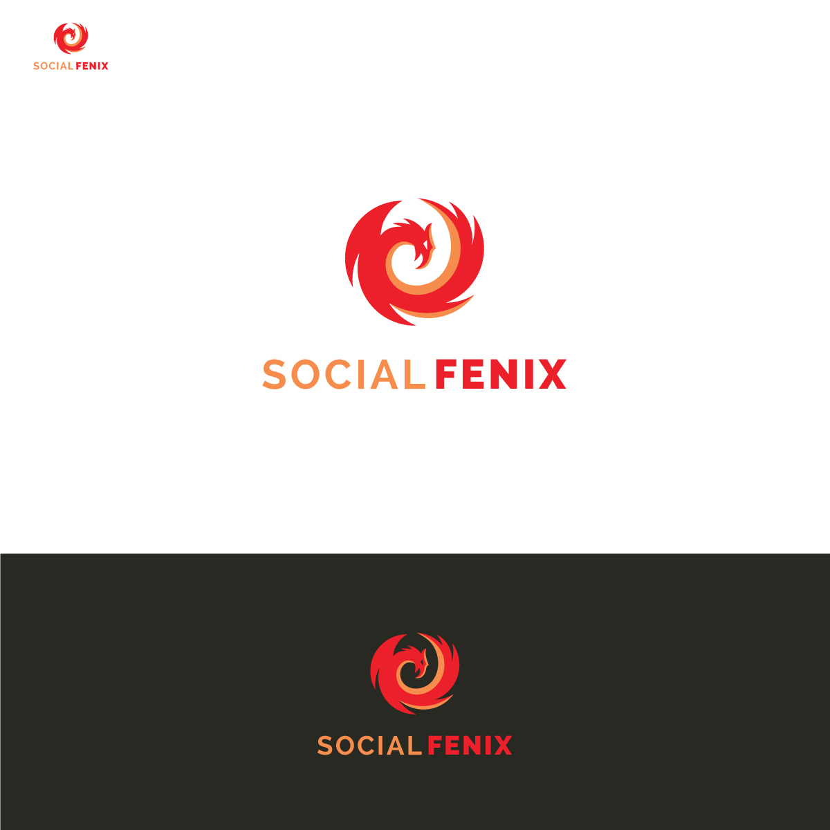 Logo Design by kazi.design for Social Fenix | Design #16348375