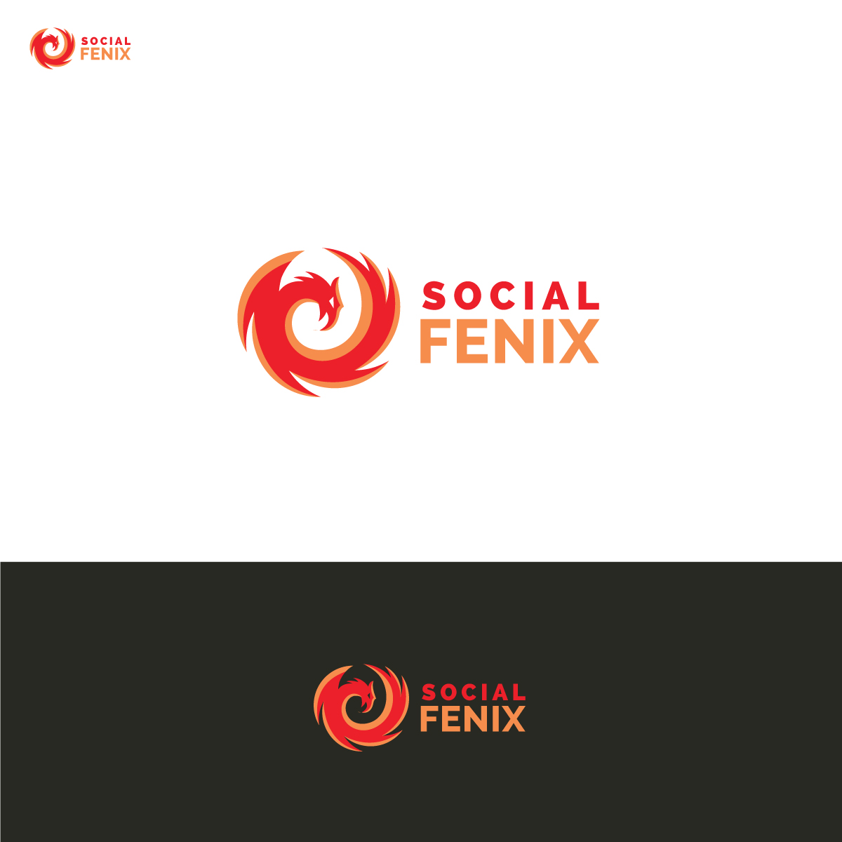 Logo Design by InkNest Creative for Social Fenix | Design #16348376