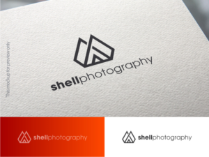 Shell Photography | Logo Design by Atvento Graphics